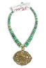 Made in the Deep South 1960s Pendant 1960s Agate Necklace