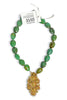 Made in the Deep South 1960s Brooch 1960s Turquoise Beads Necklace