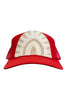 Kilim Trucker Hat - Red 307