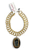 Made in the Deep South 1960s Agate Pendant 1970s Necklace