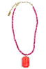 TOVA Tammy Electric Red Necklace