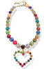 Sienna by TOVA Lovey Watermelon Small Heart Necklace
