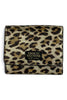 Frances Valentine Perfect Metallic Leopard Leather Wallet