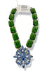 Made In The Deep South 1960s Brooch 1970s Bead Necklace