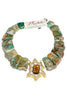 Made in the Deep South 1970s Brooch 1960s Agate Necklace