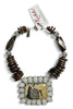 Made in the Deep South 1960s Agate Brooch 1960s Shell Necklace