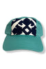 Kilim Baseball Hat - Turquoise 32