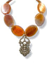 Made in the Deep South 1960s Brooch 1960s Agate Beaded Necklace