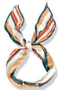 Taking Turns Brown Horsebit Buckle & Scarf
