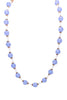 Doing Well Necklace  - Lt. Blue/Gold