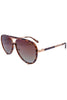 High Profile Sunglasses - Brown Tort/Brown | Quay