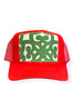 Kilim Trucker Hat - Red 331