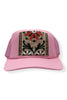 Kilim Trucker Hat - Baby Pink 112