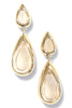 Back For More Clear Teardrop Dangle Earrings