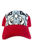 Kilim Baseball Hat - Red 22