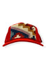 Kilim Trucker Hat - Red 241