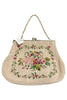 Made In The Deep South 1950s Needlepoint Purse