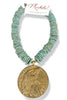 Made In The Deep South 1960s Eagle Pendant 1960s Magnesite Necklace