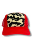 Kilim Trucker Hat - Red 348