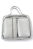 On The Wild Side Clear Silver Bags