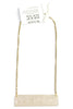 Made In The Deep South 1930s Silk Thread  Winder 1970s Chain Necklace