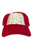 Kilim Baseball Hat - Red 34