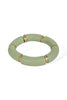 Deep In The Moment Mint Wood Bead Bracelet