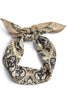 Bella Beige Square Scarf