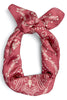 Cherry Kiss Red Square Scarf