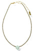 TOVA Rhys Triangle Mint Necklace