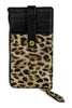 Frances Valentine Cher Metallic Leopard Leather Wallet