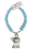 Made in the Deep South 1960s Pendant 1960s Turquoise Necklace