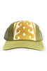 Kilim Trucker Hat - Olive 64