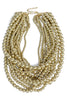 Good Changes Gold Layered Bead Necklace