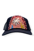 Kilim Trucker Hat - Navy 214