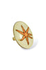 Yochi Starfish Statement Adjustable Ring