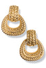 What's New Gold Door Knocker Earrings