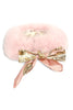 Mitchie's Soft Pink Fox Silk Scarf Collar