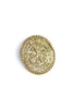 More Than Enough Gold Textured Coin Ring