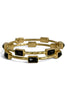 Last Call Black Bangle Bracelet Set