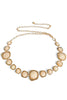 Nelly Ivory Stone Chain Belt