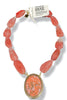 Made In The Deep South 1960s Sarah Coventry Brooch 1970s Cherry Quartz Necklace