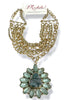 Made In The Deep South 1970s Agate & Quartz 1970s Necklace