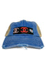 Chanel Blue Denim Hat 86