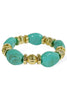 Help Understand Turquoise Acrylic Resin Beaded Bracelet