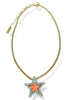 TOVA Sweet Star Coral Necklace