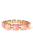 Love Myself Pink Abalone Stretch Bracelet