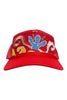 Kilim Trucker Hat - Red 319