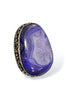 Made in the Deep South 1970s Agate Adjustable Ring