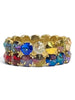 TOVA X TWT® Olivia Mega 2 Strand Bohemian Glam Stretch Bracelet
